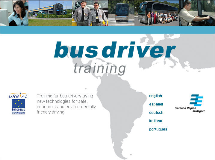 Training for bus drivers using new technologies for safe, economic and environmentally friendly driving